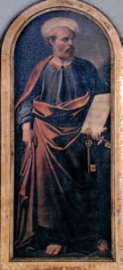"San Pedro", pintura de la Basílica de San Juan de Letrán, Roma
